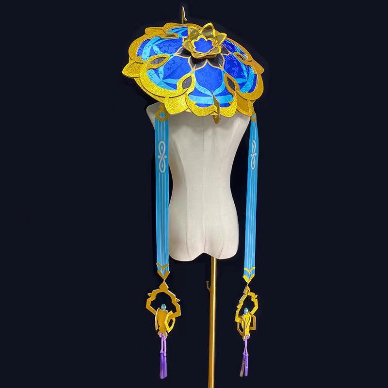 Scaramouche Cosplay Costume Anime Wanderer Balladeer Cosplay Uniform Hat Wig Genshin Cosplay Halloween Costume