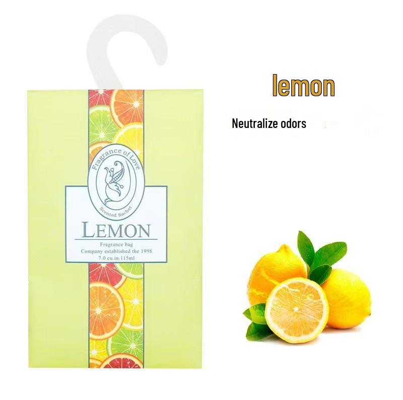 Vermiculite 6-in-1 Hanging Air Freshener Bag for Bedroom and Wardrobe Aromatherapy.