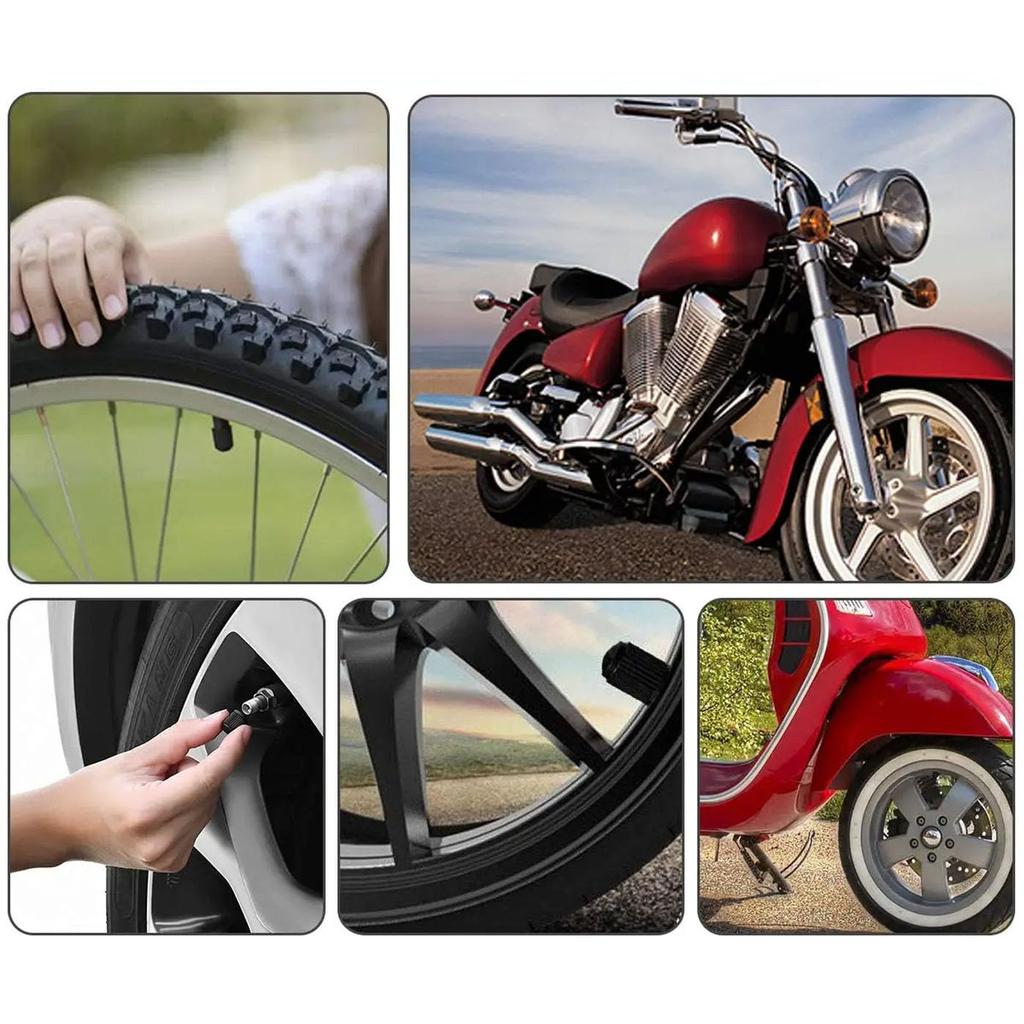 LUYING Tire Valve Caps for Bicycles, Long Lasting, Automobiles, Wheel Rims, Dust Cover, Air