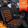 Winter Heated Car Seat Cover 12V Heating Warmer Car Seat Cushion Auto Universal Car Seat Protector Cloak Cover Pads
