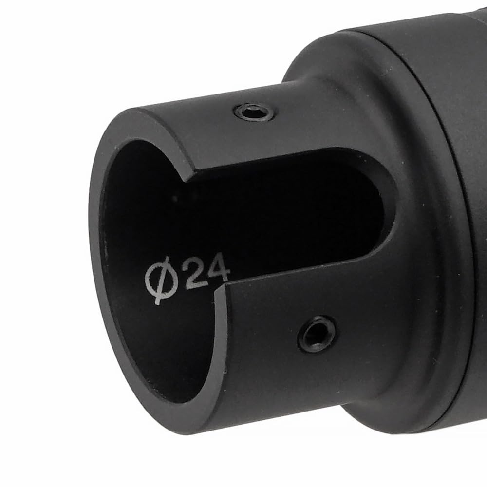 Ryohin Buhin 5KU Muzzle Flash Tracer Unit for Tokyo Marui M870 and Benelli M3 Shotguns, 24mm Diameter, Glow-in-the-Dark Bullets