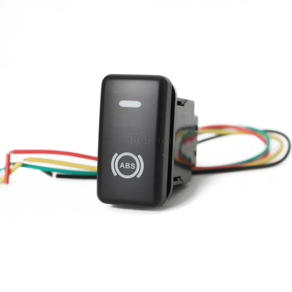 1 Pc Car Green LED DRL Light Packing Radar Power On Off Camera Mirror Switch Button For Toyota Hilux fortuner FJ Cruiser Lexus