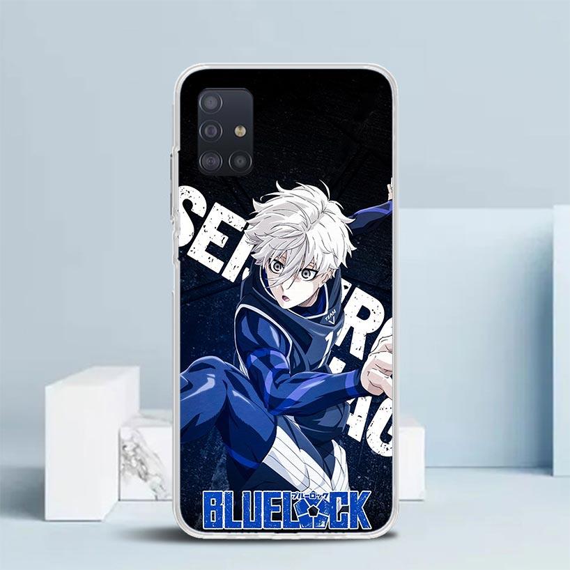

Blue Lock Nagi Seishiro Soft Cover for Samsung Galaxy A12 A22 A32 A52 A72 A02S Phone Case Note 20 Ultra 10 S10 Plus A51 A71 A50S Samsung A31