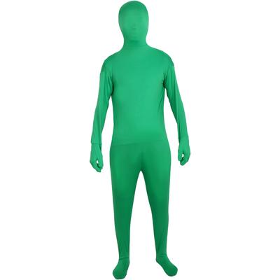 Ganzkörperanzug, Halloween-Kostüme für Erwachsene, Grüner Ganzkörperanzug, Zentai Unise