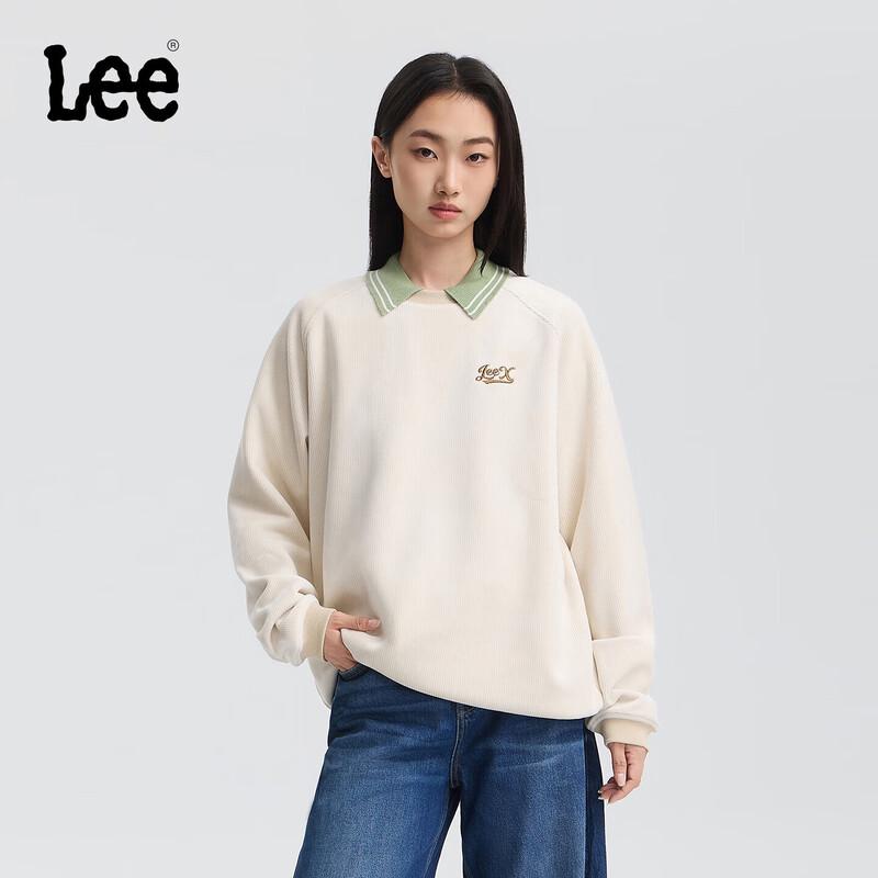 Lee 2025 Autumn/Winter Loose Fit Corduroy Raglan Sweatshirt