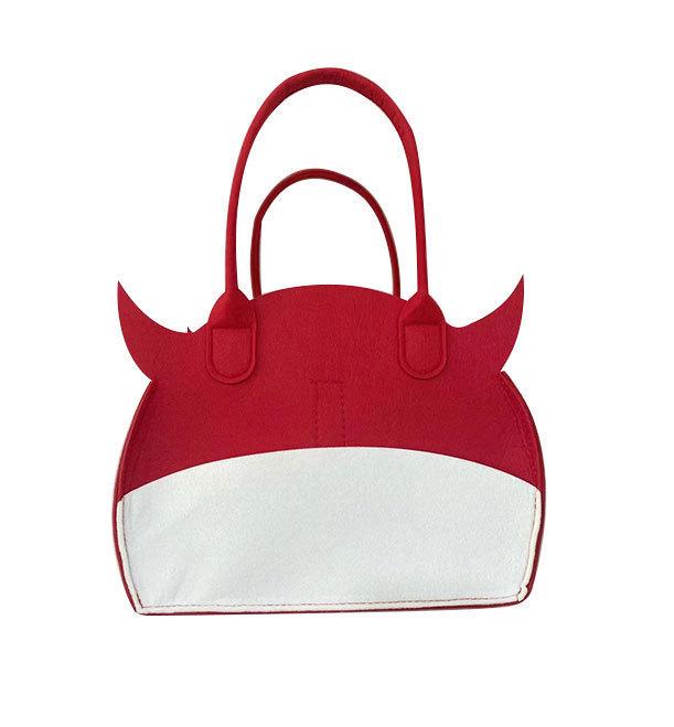 Geantă Tote din Feutru Nețesut Îngroșat cu Desen Animat, Cadou, Favore de Petrecere