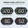 Car Hd-Up Display, GPS meter With MPH/   , Overspeed Alarm, Auto Brightness Adjustment, Plug and Play for All Vehicles