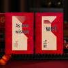 2026 New Year Red Envelope Book, French and Chinese Style, Hundred Yuan Folded Small Red Bags