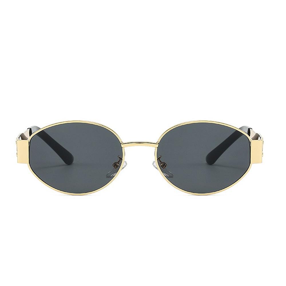 Trendy Retro Round Oval Sunglasses New Fashion Women Men Unisex Girls Design Glasses Eyewear UV400 Protection