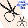 Erwachsene Sexspielzeug für Frau BDSM Sexy Dessous BH Harness Bondage Gear Restraint Hollow Out Fetisch Slave Handschellen Knöchel