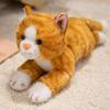 Gestreifte Kätzchen-Plüschpuppe - Beruhigendes Geschenk für Mädchen