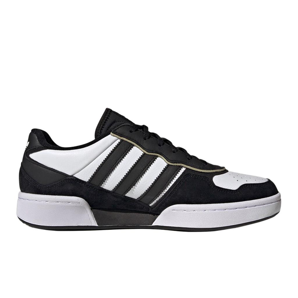 Adidas Originals Courtic Comfortable Versatile Non-Slip Durable Low-Top Skate Shoes Unisex Sneakers Black White JS3034