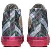 Men's Sneakers Converse Chuck Taylor All Star 70 Hi Plaid Translucent Midsole Red Enamel Red/Papyrus-Papyrus