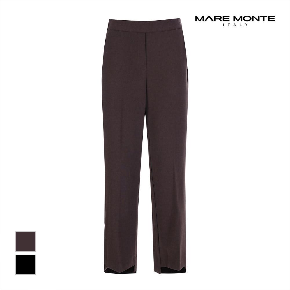 MAREMONTE Cut-Off Hem Back Elastic Pants_M21Dmsl45B0