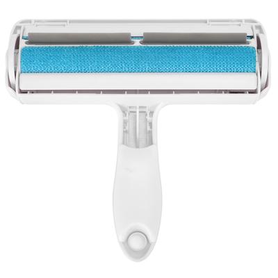 Pet Hair Removal Tool Reusable Dog Cat Hair Remover Roller for Furniture Bed CouchBlue White