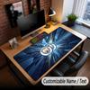 Large Mouse Pad Manchester City Print Custom Name Text Desk Mat for Office Gaming