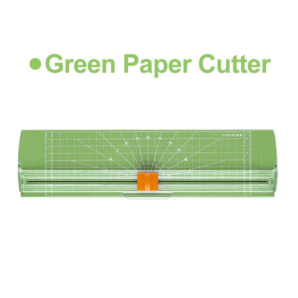 Office Bidirectional A4 A5 Guillotine Paper Cutter with Automatic Security Safe Guard for Photo Coupon Craft Paper Lightweight