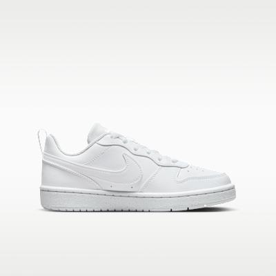 Nike Court Borough Low Recraft Triple White (GS)