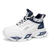 High Top 22 New Autumn Youth Sports Shoes Casual Running Basketball Heightening Little White Dad Shoes