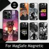 J-Juice Cool 999 W-Wrld Telefoonhoesje Voor iPhone17,16,15,14,13,12,11 Plus,Pro Magnetisch Voor Magsafe Draadloos Opladen