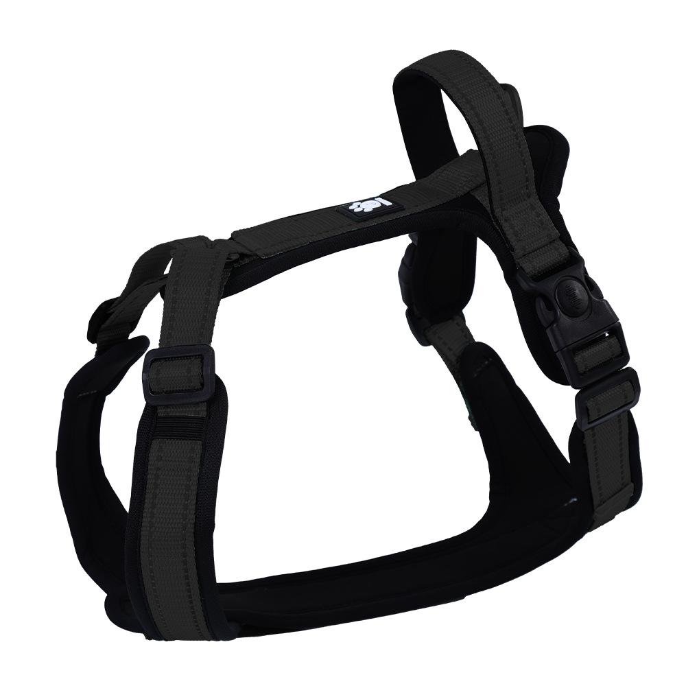 Big dog chest and back anti-break-free I-shaped dog walking leash Comfortable, breathable, wear-resistant, explosion-proof and non-neck leash