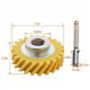 4 buc W10380496 W10112253 Angrenaj Melcat și Perii de Carbon de Înlocuire pentru Mixer