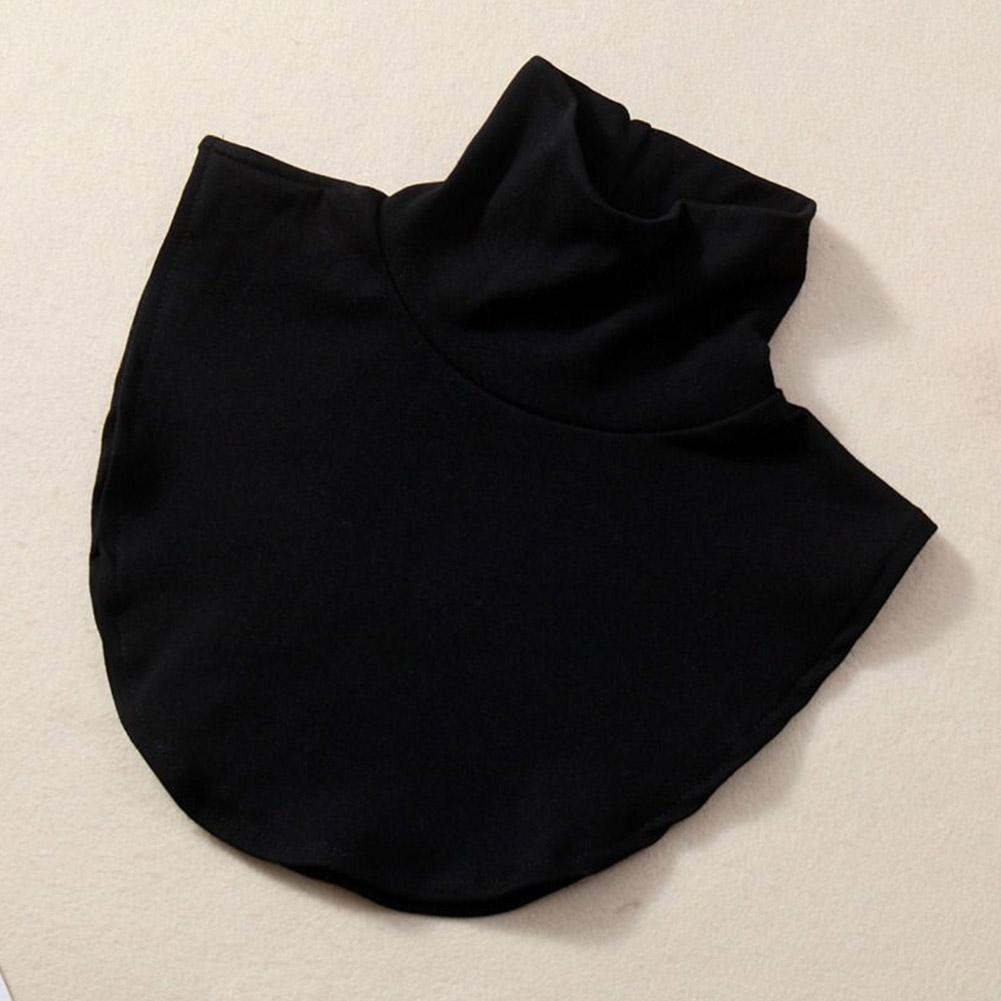 New Winter Modal High Nack Fake Collar Women Solid Detachable Fashion Color Warm Collar Jersey Turtleneck Elastic