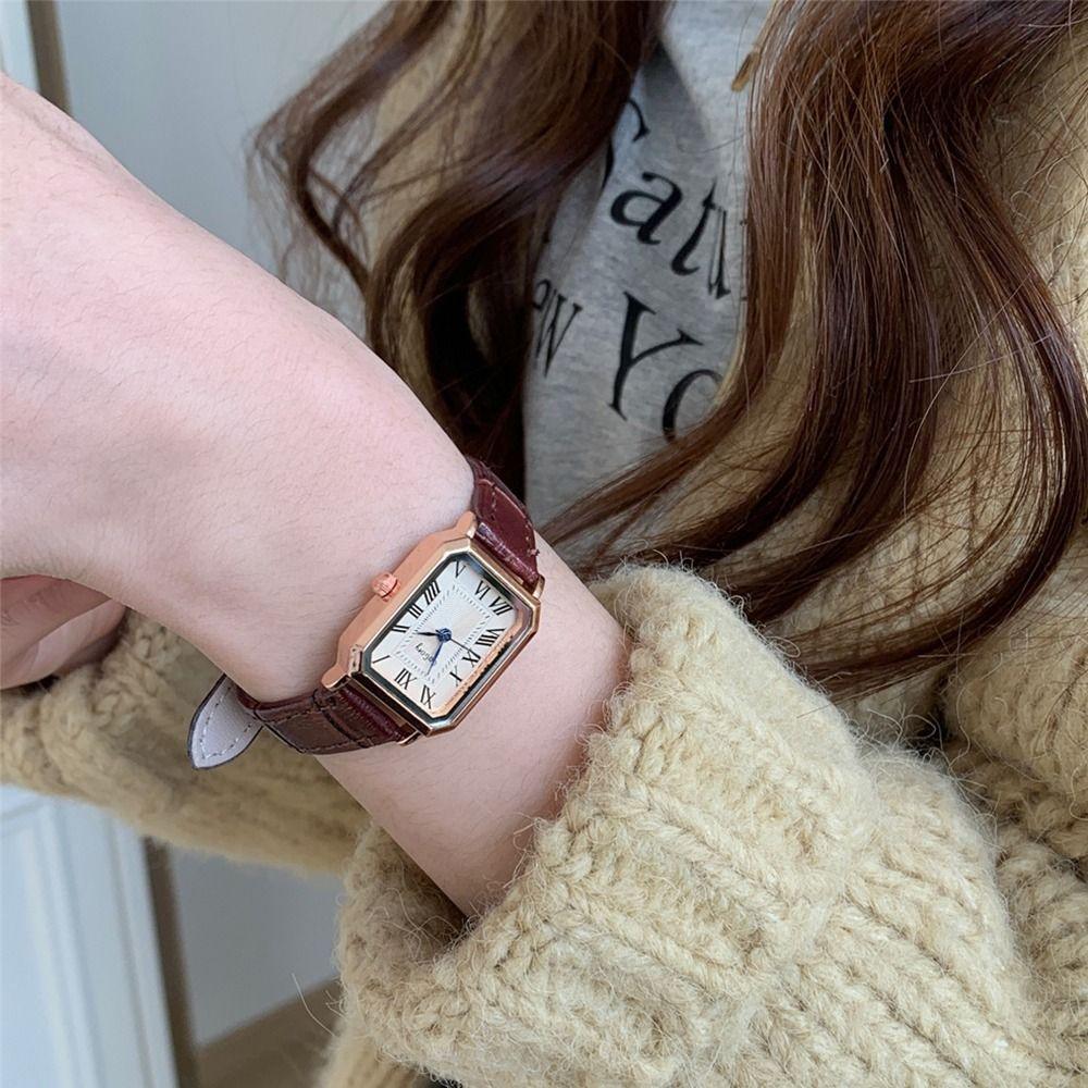 Elegant Women's Quartz Watch Exquisite Vintage Female Clock Trendy Ladies Business Watches  Female