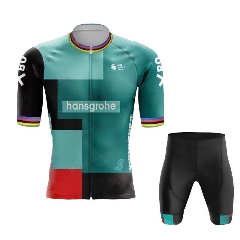 2026 Summer Breathable Cycling Suit, Tour De France Cycling Short Sleeve Suit Mountain Bike Road Bike Bike Men's and Women's Cycling Suit
