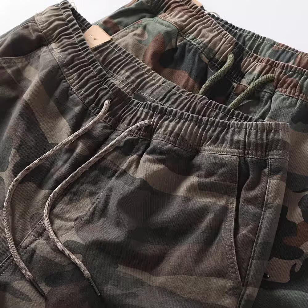 Men's Casual Camouflage Work Shorts - Wear-Resistant, Sports-Ready Summer Shorts