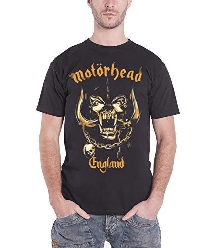 Motorhead Men s Mustard Pig Short Sleeve T-Shirt, Black, Medium M