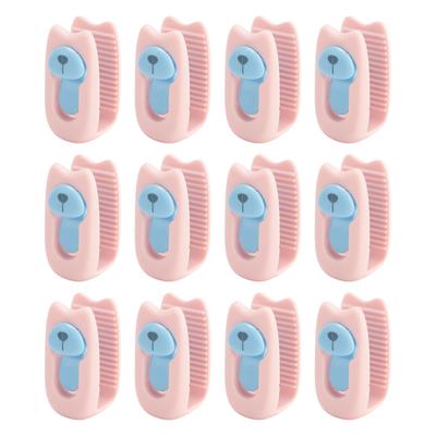 12PCS Duvet Clips Prevent Shifting Comforter Fasteners Plastic Clamp for Down Quilt Blanket Bed
