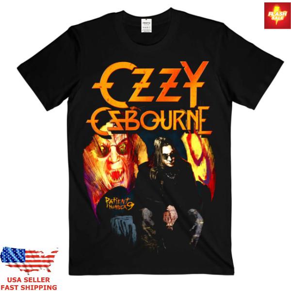 Ozzy Osbourne Patient Number 9 T-Shirt Heavy Metal Album Graphic Tee Unisex L