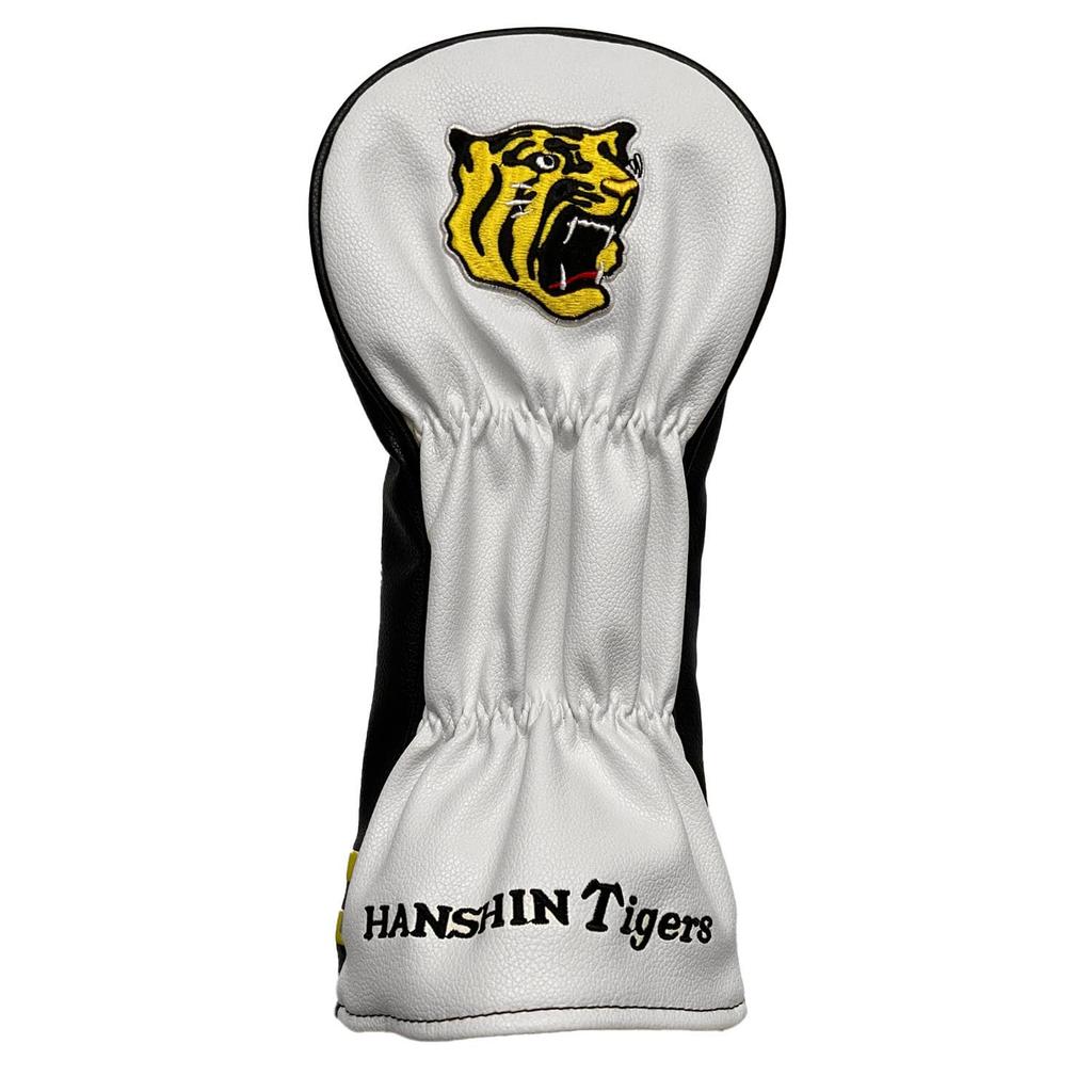 Hanshin Tigers Team Approved Golf 2025 Driver Head Cover Head Cover Made with Floating Synthetic Leather Direct Embroidery 460cc Compatible Callaway