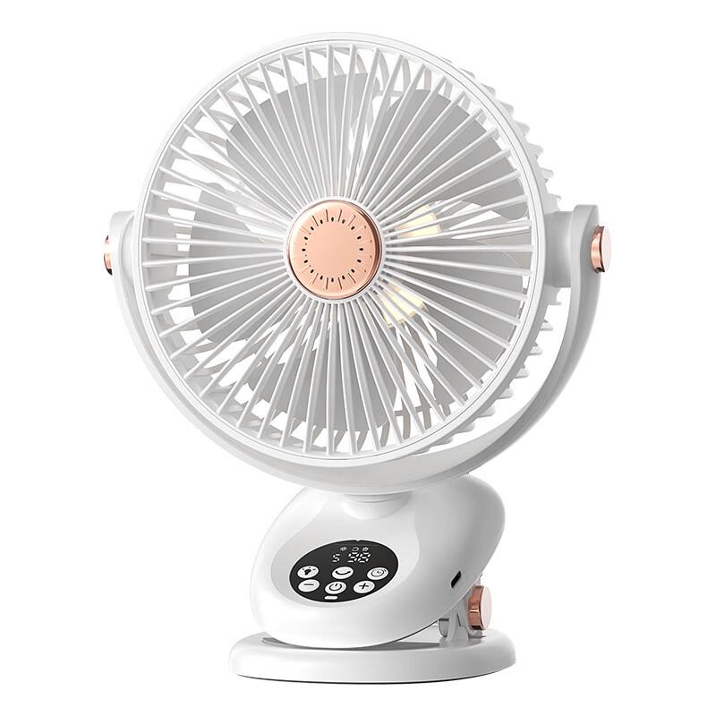 Jiaxiu USB Clip-on Oscillating Desk Fan