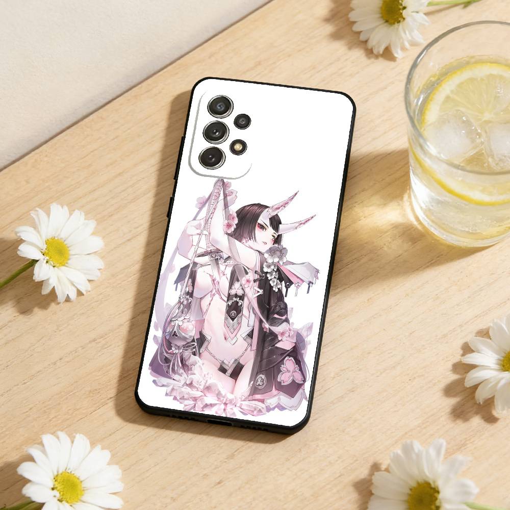 Fate Shuten Douji Phone Case For Samsung S26,S25,S24,S21,S22,S23,S30,Ultra,S20,Plus,Soft Black Shell