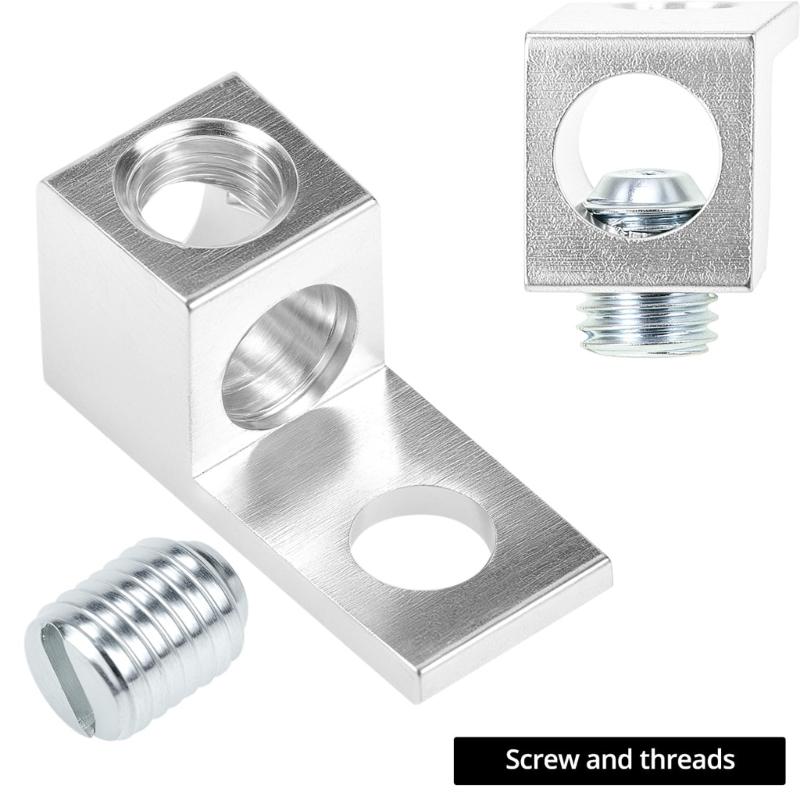 Fast Installation Terminals Blocks High Conductivity Aluminum Grounding Terminals Lug for Circuits breaker Connection