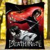 1pc D-Death Note2 Theme Blanket - Digital Print, Polyester, Cozy for All Seasons, Perfect for Outdoor, and Travel