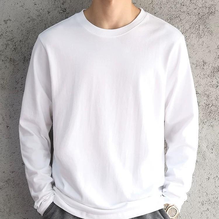 Unisex Long-Sleeve T-Shirt with Graphic Design - High-Quality Glossy Finish for Heat Transfer Printing