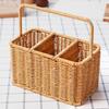 with Handle Silverware Holder Large Capacity Multipurpose Basket Utensil Storage Basket  Dormitory