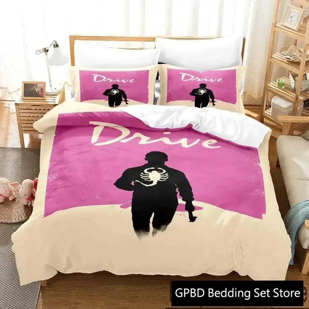 

3D Принт Драйв Райан Гослинг Удобный Пуховое Одеяло Пододеяльник Наволочка Постельный Комплект Детская Спальня Декорация Домашний Текстиль 70x133cm