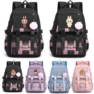 Niedlicher bedruckter Rucksack Diebstahlsicherer Schulrucksack für Mädchen und Jungen, Teenager, Frauen, Männer, Freizeit-Reisetasche, Kindergeschenk, Mochila