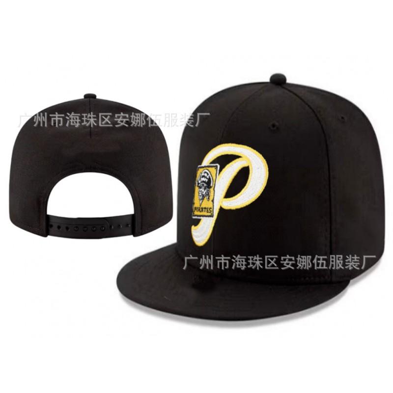 2026 Baseball Cap Men Women Embroidered Flat Brim Hip Hop Pirates Team Sports Hat