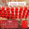Free Shipping Five-Star China National Flag String for Decorations - Red Hanging Flags for National Day