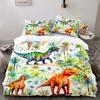 Dinosaur Three-Piece Bedding Duvet Cover Quilt Cover