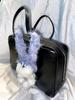 YOULIKEWHAT Wiggle Blue Rabbit Keyring