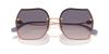 Sunglasses HC7146BD CD454 SHINY ROSE GOLD 60 [Coach] Women's