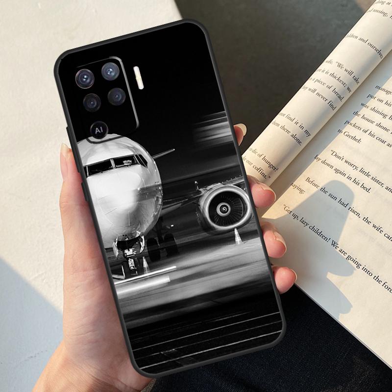 

Чехол для телефона Авиация Самолет Для Oppo A80 A60 A40 A78 A38 A18 A98 A58 A96 A76 A16 A94 A74 A54 A15 A17 A57 A77 A5 Pro OPPO A60 4G