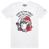 VOICEART Cool Santa Claus Funny Christmas Graphic Premium T-Shirt for Holiday
