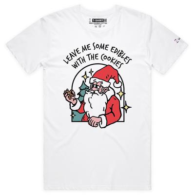 VOICEART Cooler Weihnachtsmann Lustige Weihnachts Grafik Premium T-Shirt für die Feiertage